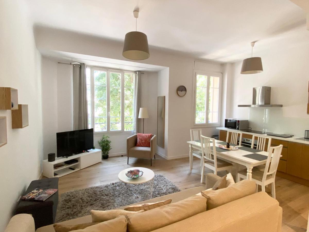 Stylish Two-Bedroom Apartment -Stayinantibes - 5 Soleau Antibes Exterior foto
